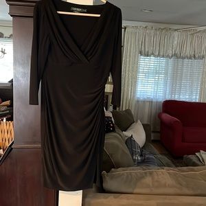 NWOT LAUREN CLASSIC BLACK DRESS